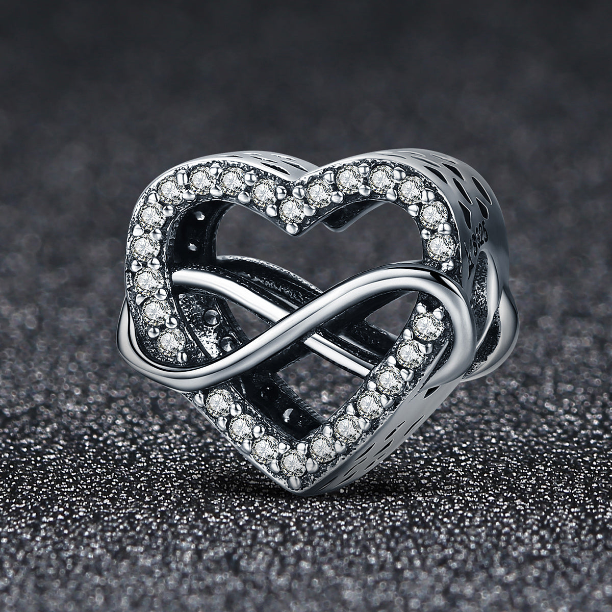 Infinity Heart Charm - Lullaboo