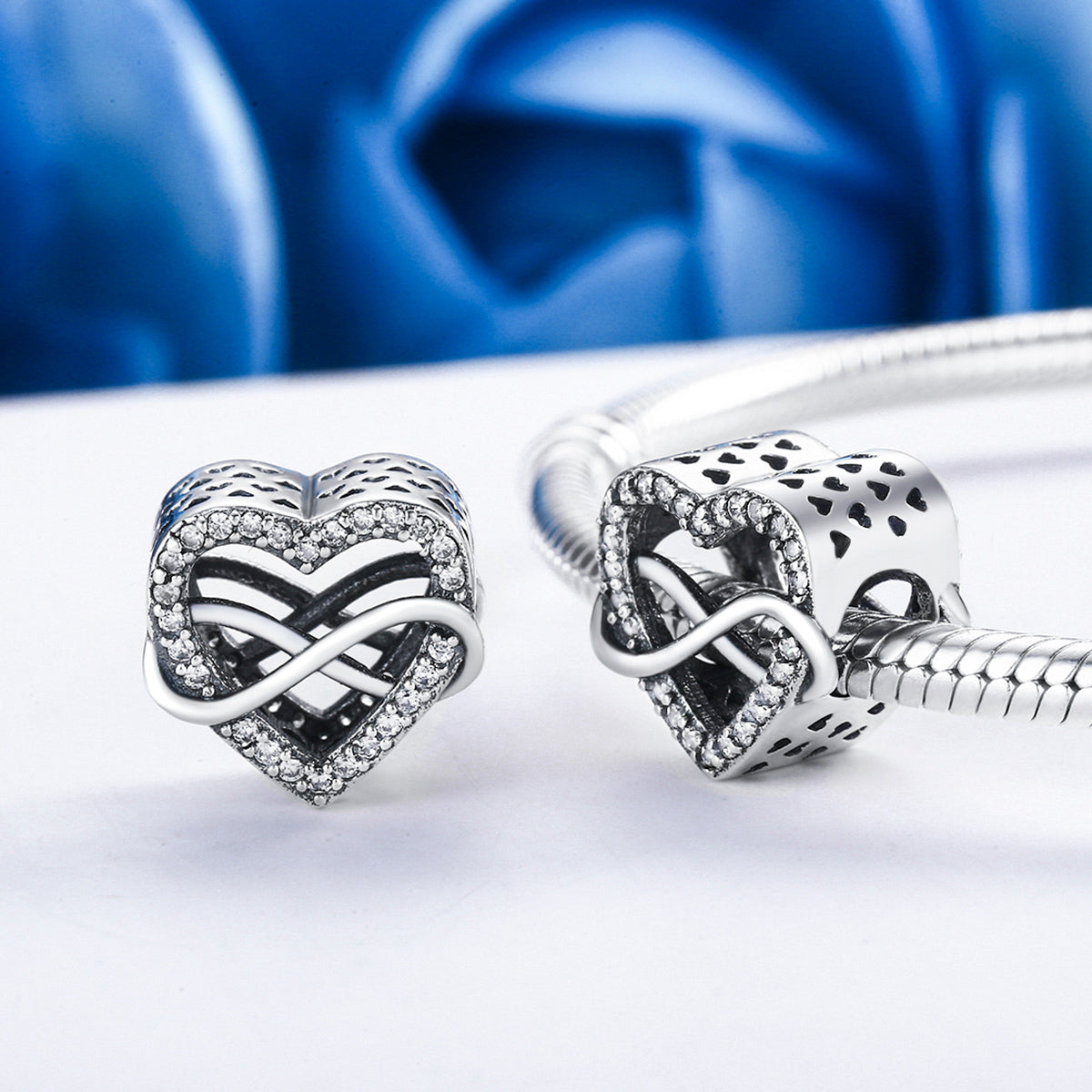 Infinity Heart Charm - Lullaboo