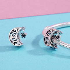 Half Moon & Star Charm