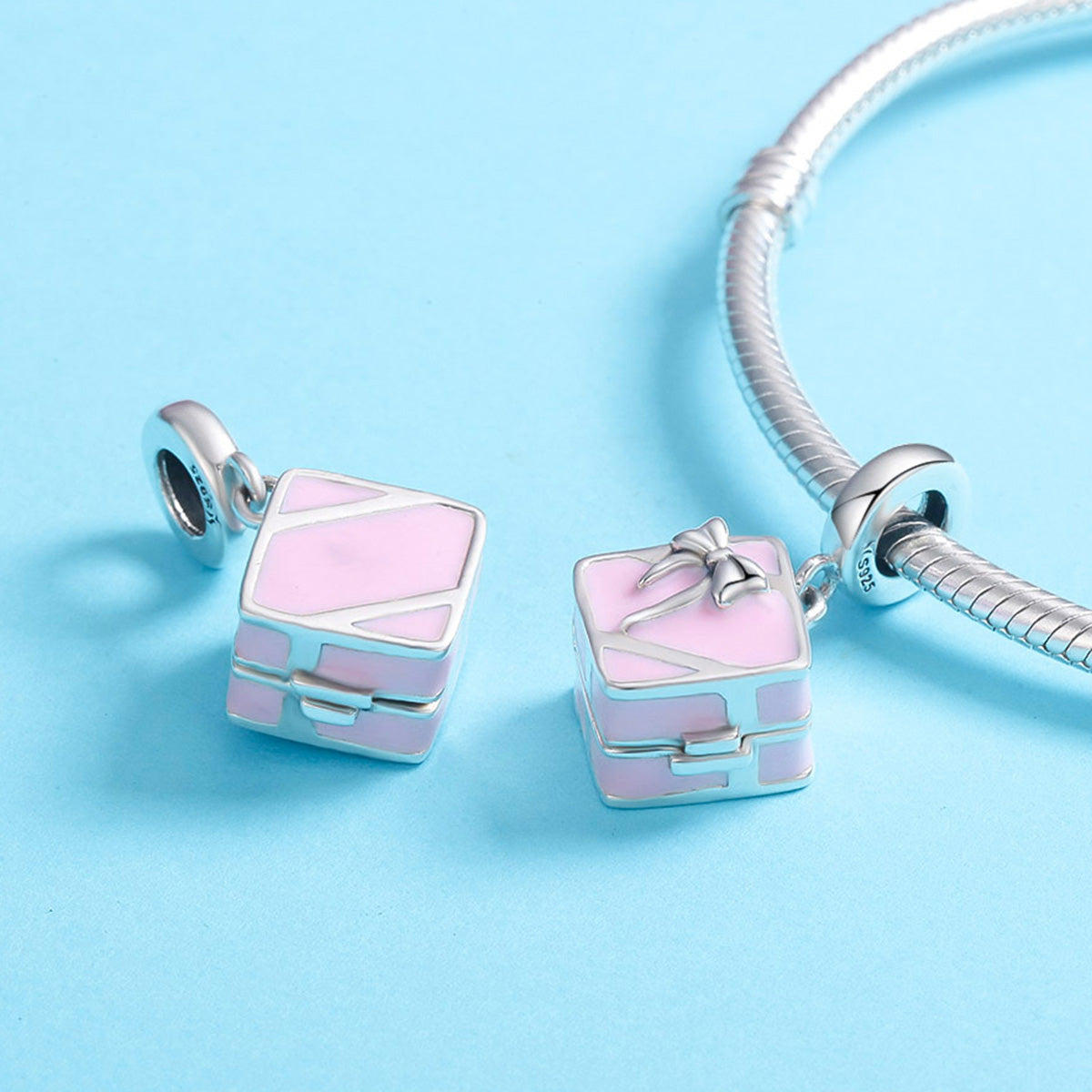 Engagement Box Charm