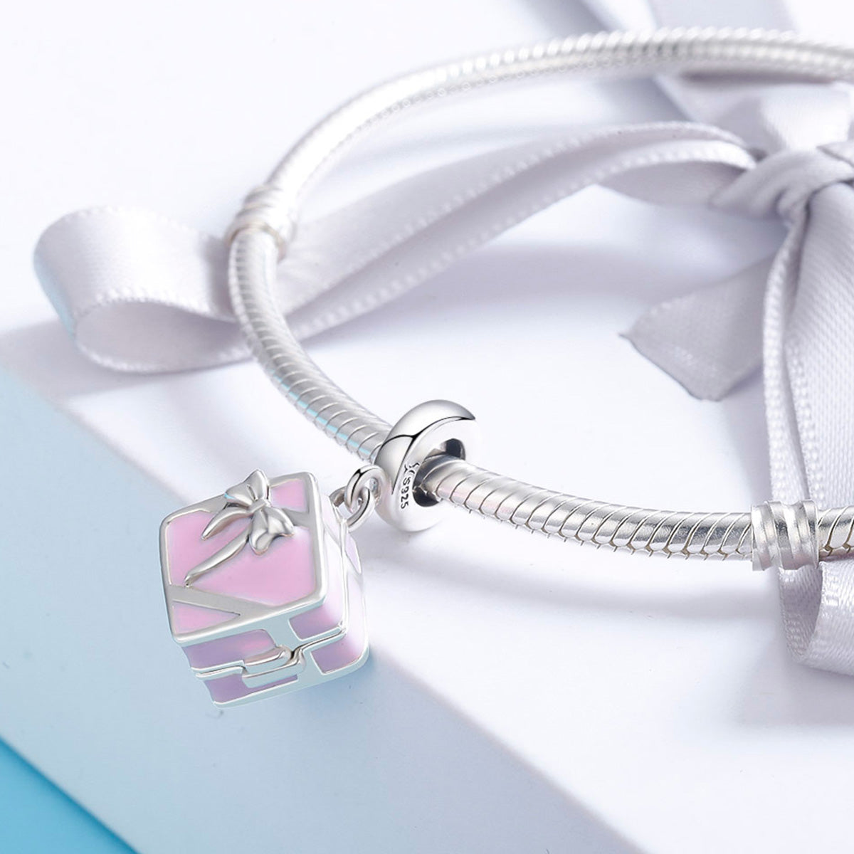 Engagement Box Charm
