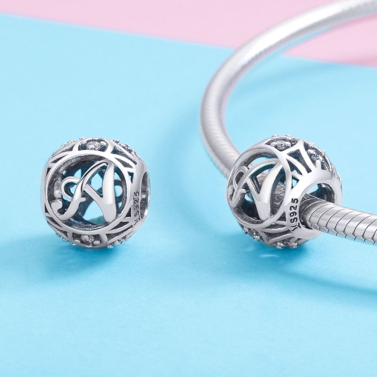 Classic Letter A Charm - Lullaboo
