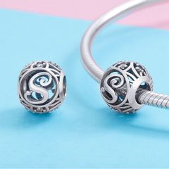 Classic Letter S Charm - Lullaboo