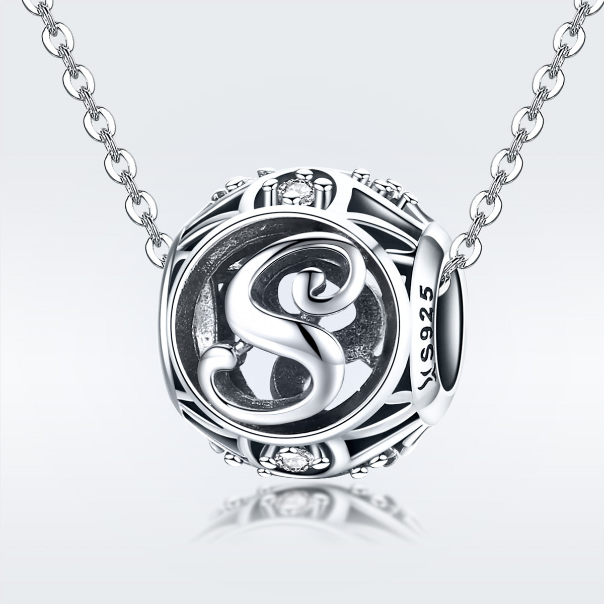 Classic Letter S Charm - Lullaboo