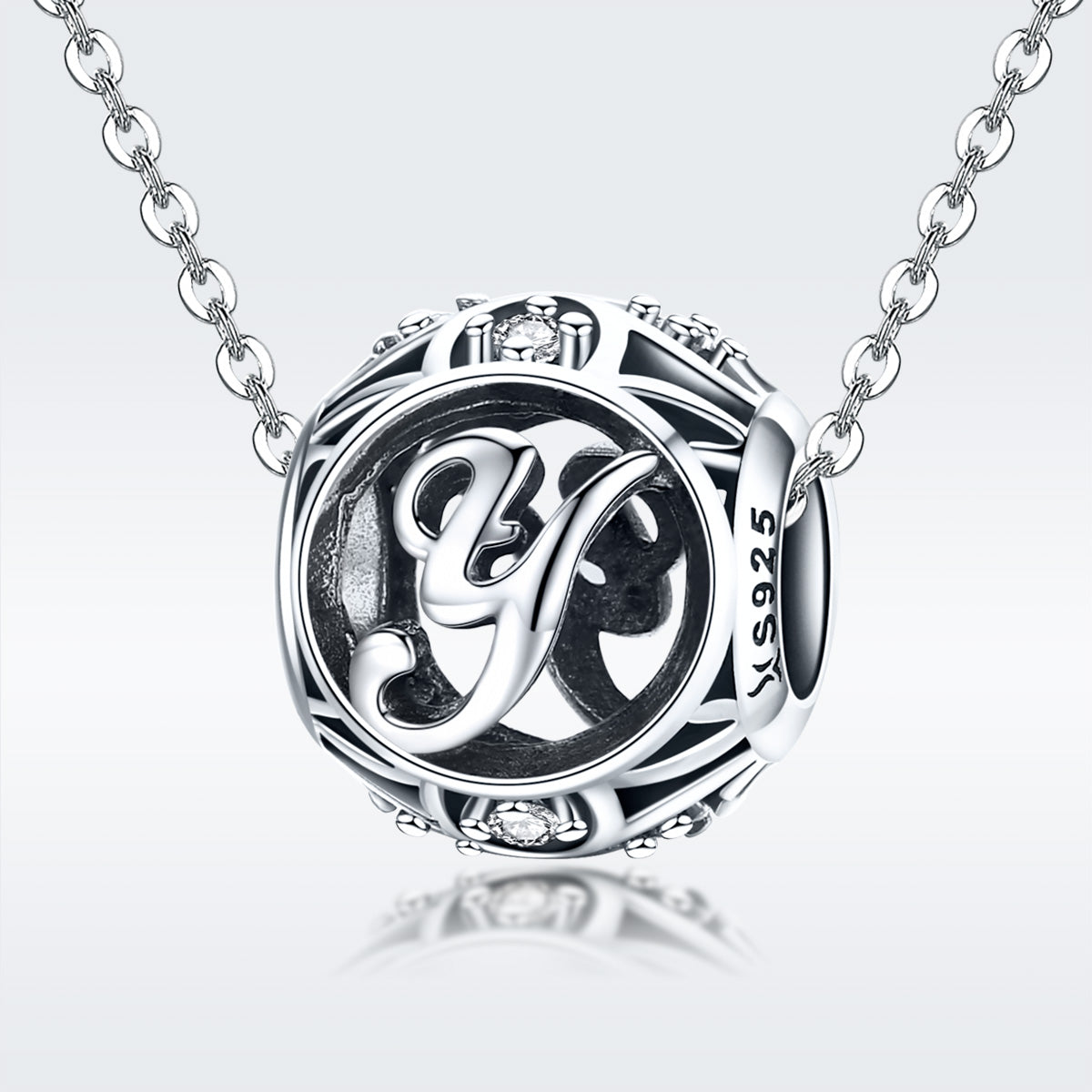 Classic Letter Y Charm - Lullaboo