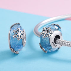 Winter Glass Bead - Lullaboo