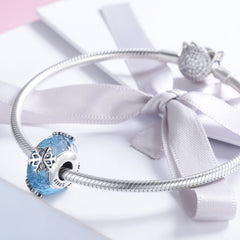 Winter Glass Bead - Lullaboo