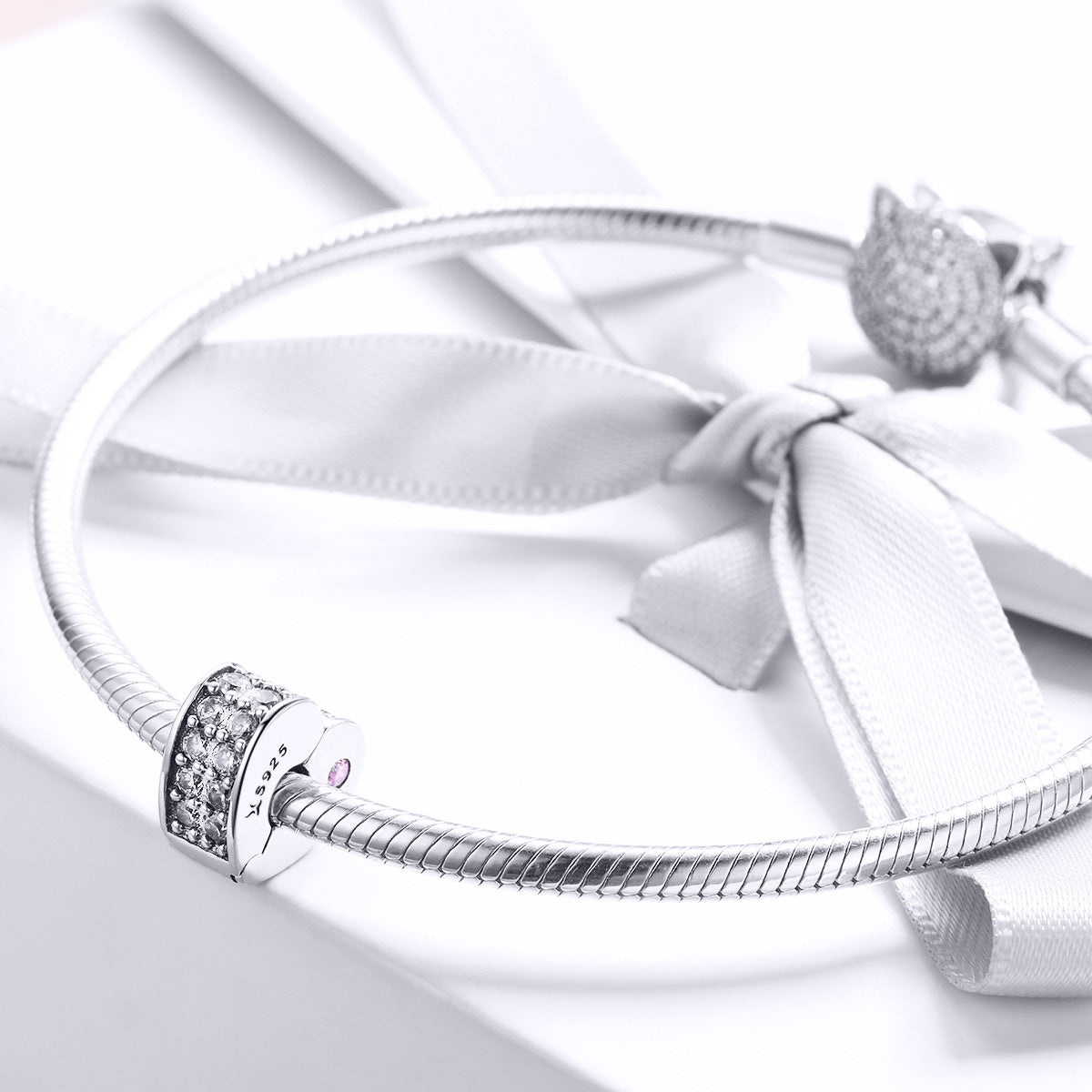 Heart Shaped Clip Charm