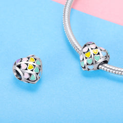 Rainbow Heart Charm - Lullaboo