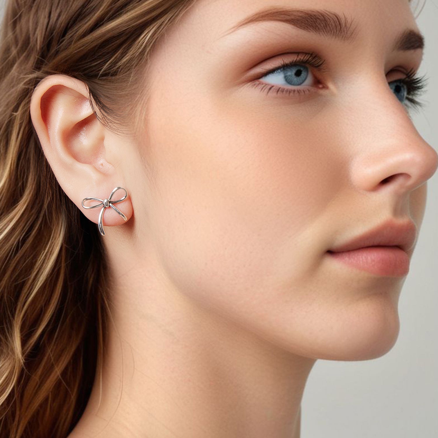 Sweet Bow Stud Earrings - Lullaboo