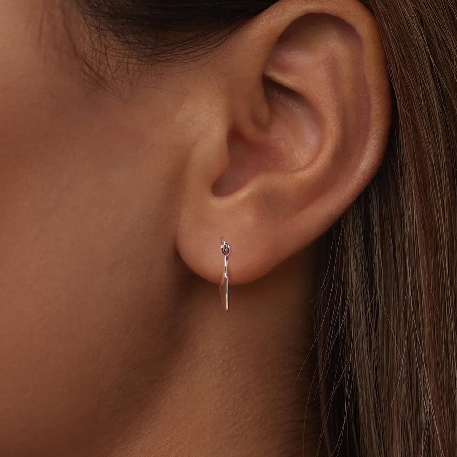 Heart Ear Buckle Earrings