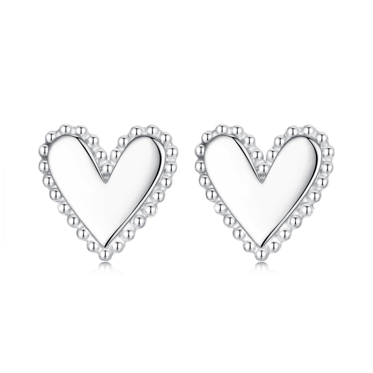 Mini Heart Stud Earrings - Lullaboo