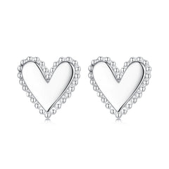 Mini Heart Stud Earrings - Lullaboo