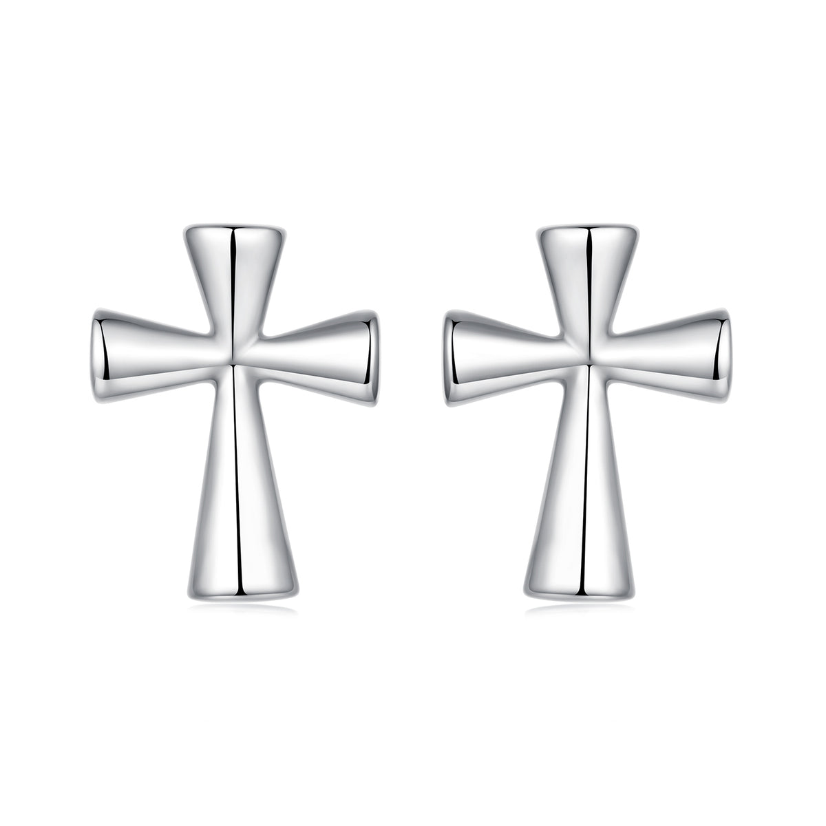 Cross Stud Earrings - Lullaboo