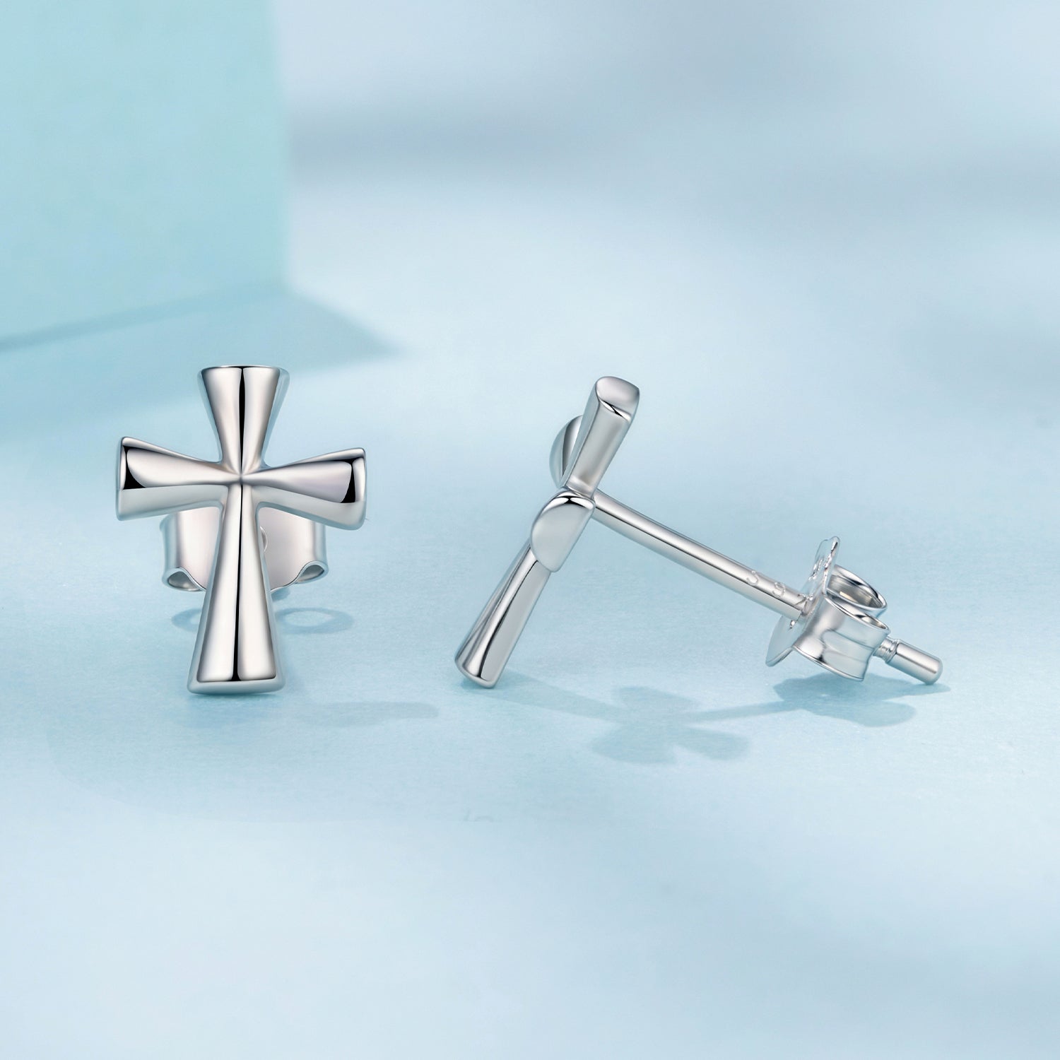 Cross Stud Earrings - Lullaboo