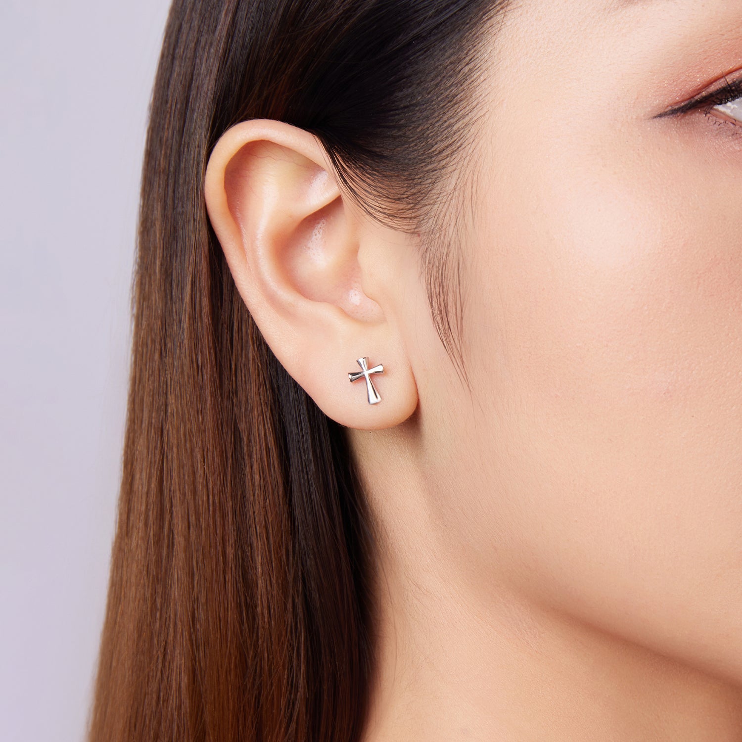 Cross Stud Earrings - Lullaboo