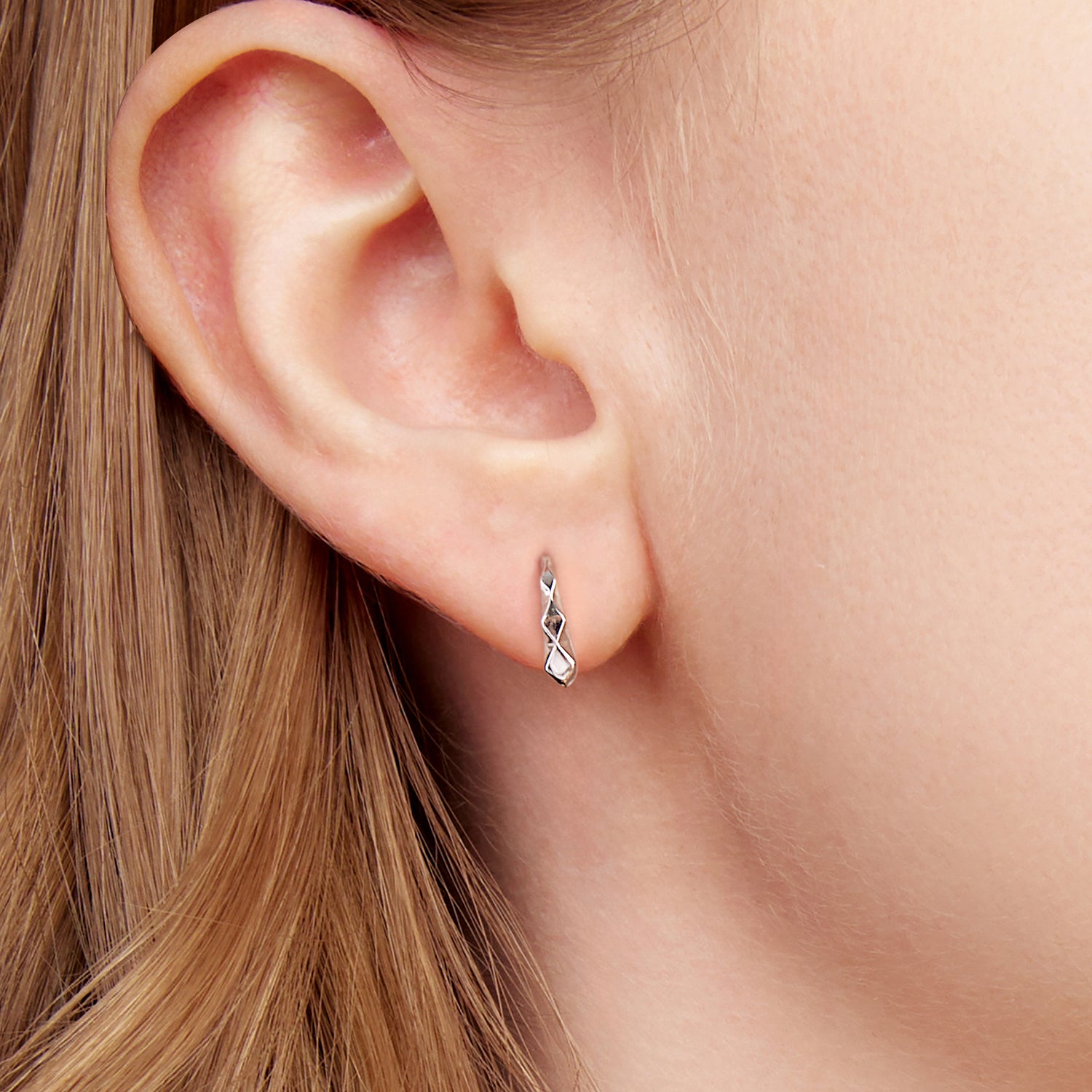Geometric Hook Earrings