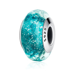 Aquamarine Glass Bead - Lullaboo