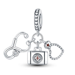 Nurse & Doctor Dangle Charm