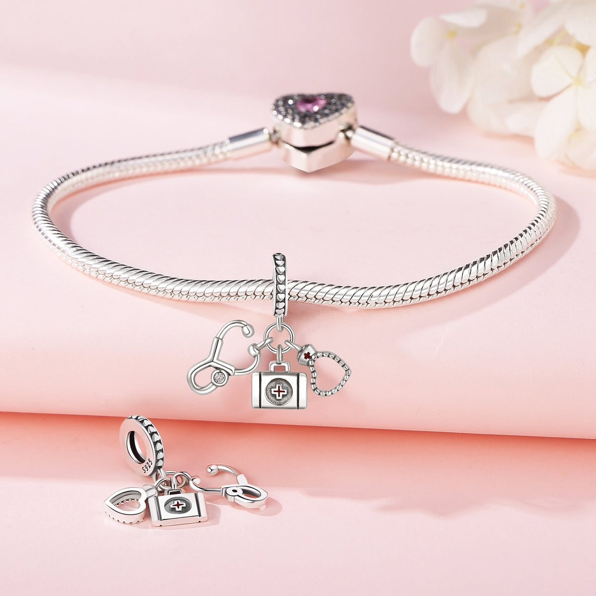 Nurse & Doctor Dangle Charm