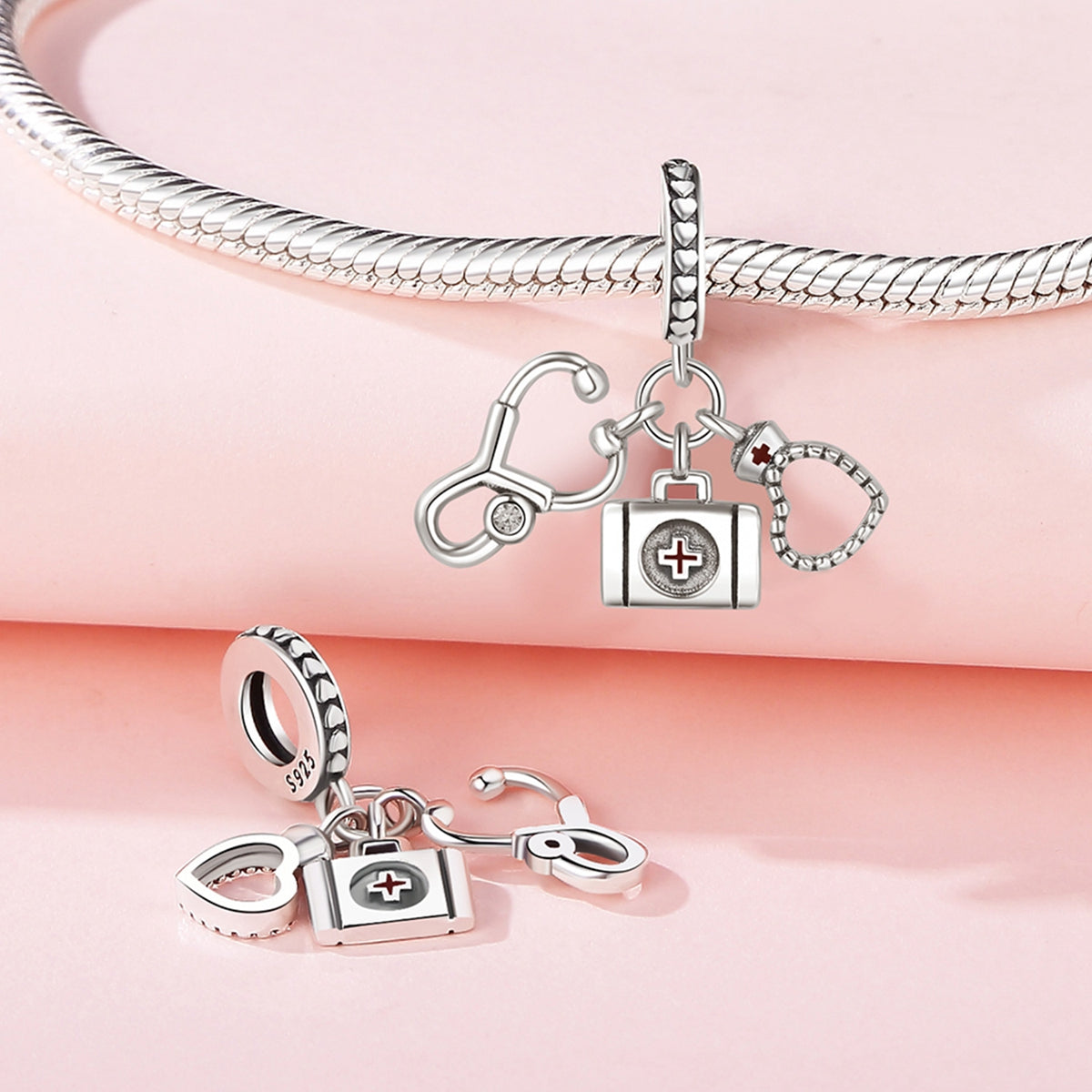 Nurse & Doctor Dangle Charm