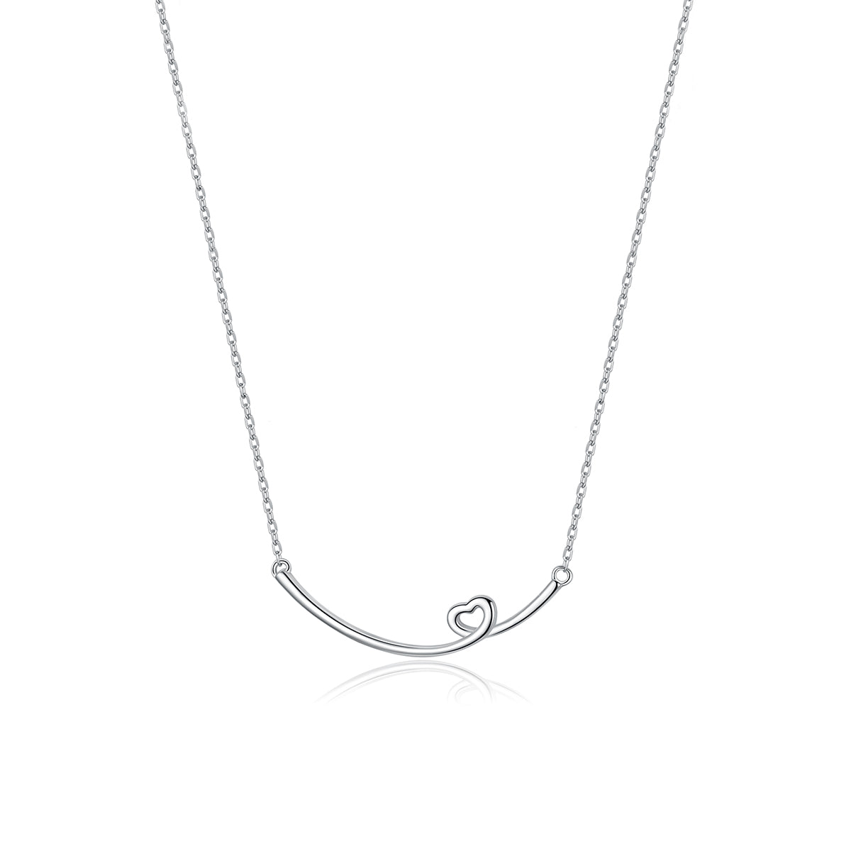 Heart Bar Necklace