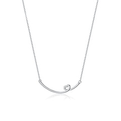 Heart Bar Necklace