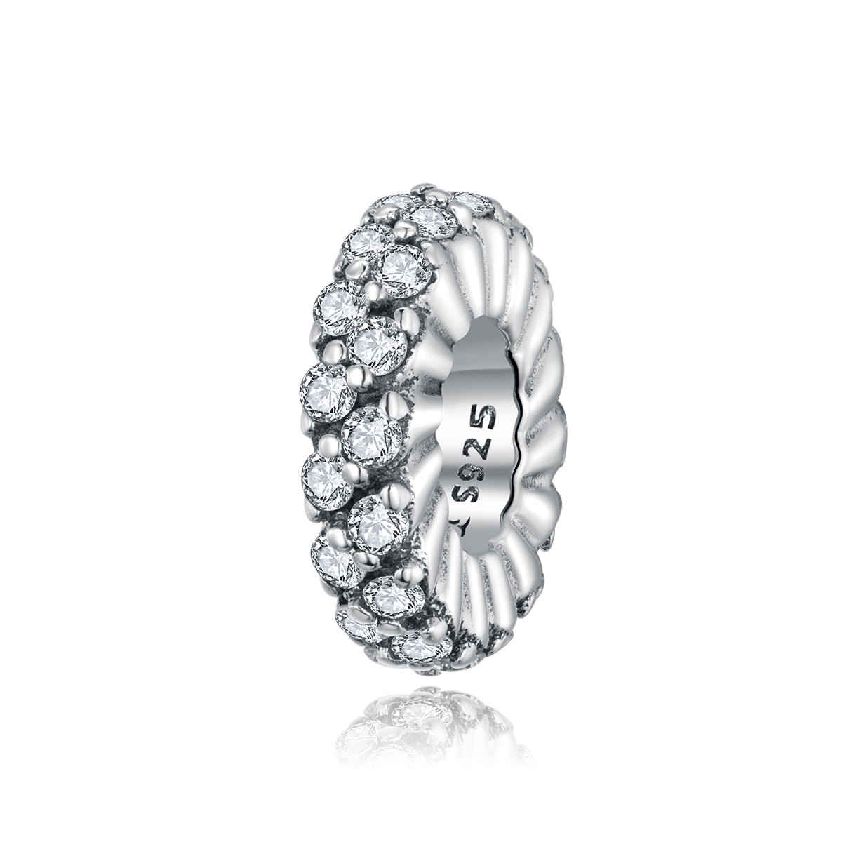 Sparkly Spacer Charm